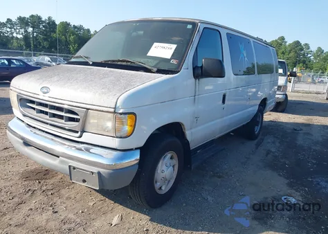1999 Ford E-350 Super Duty Xl/Xlt из США, поврежденный, VIN 1FBSS31S5XHA73353